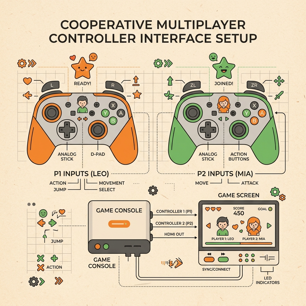 Cooperative Controller Mapping Diagram