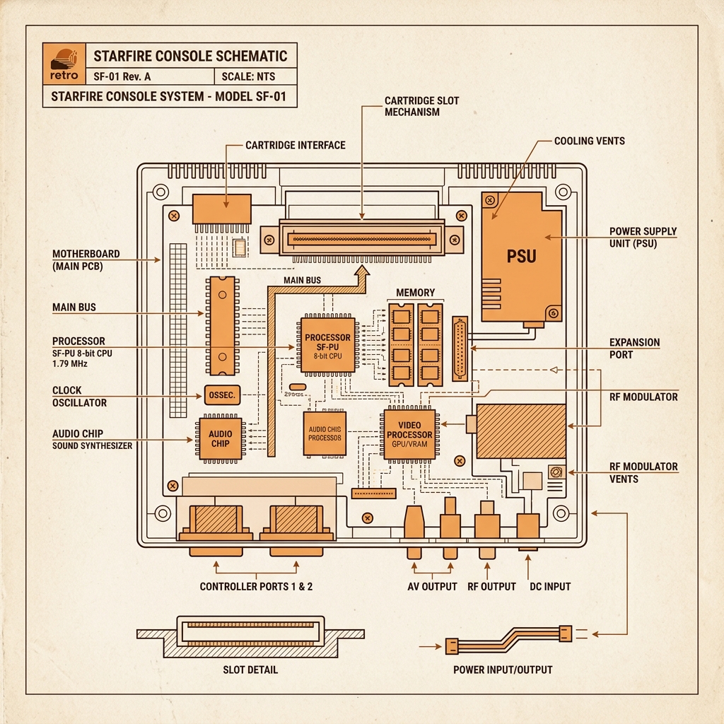 Starfire Console System Architecture Schematic